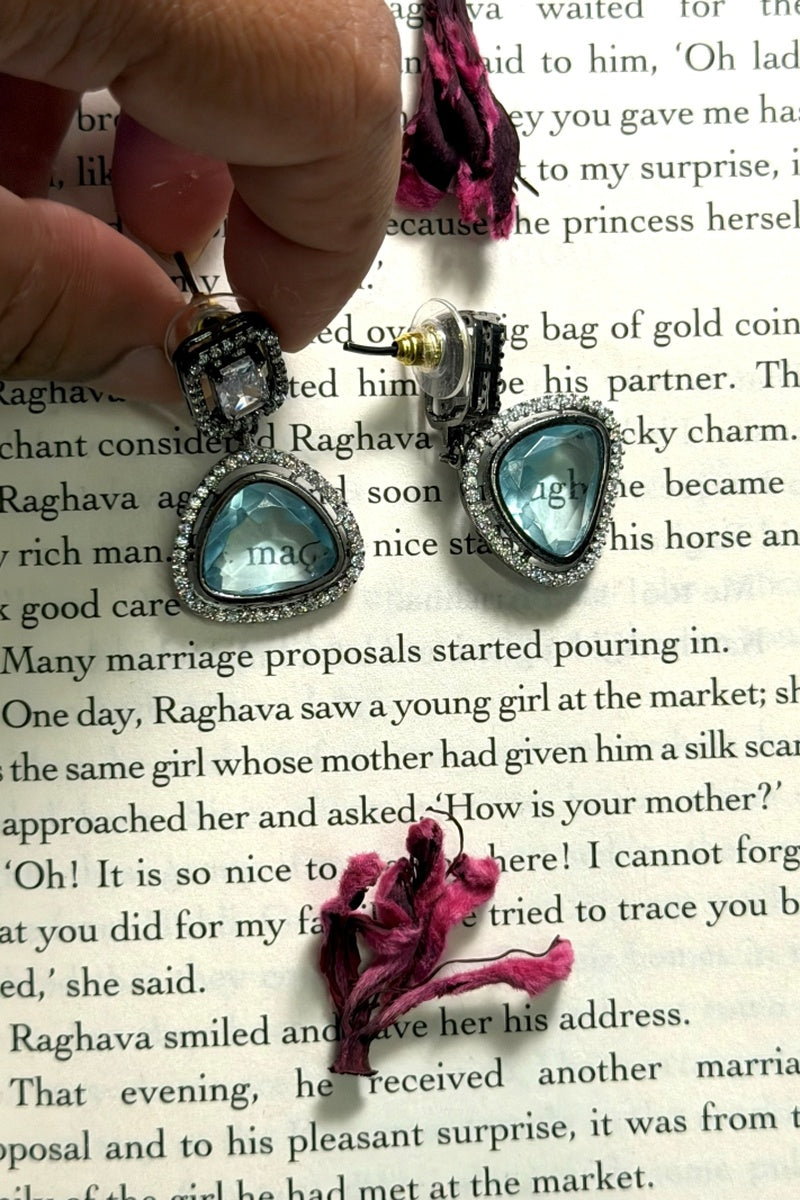 AD Azure Drop Earring
