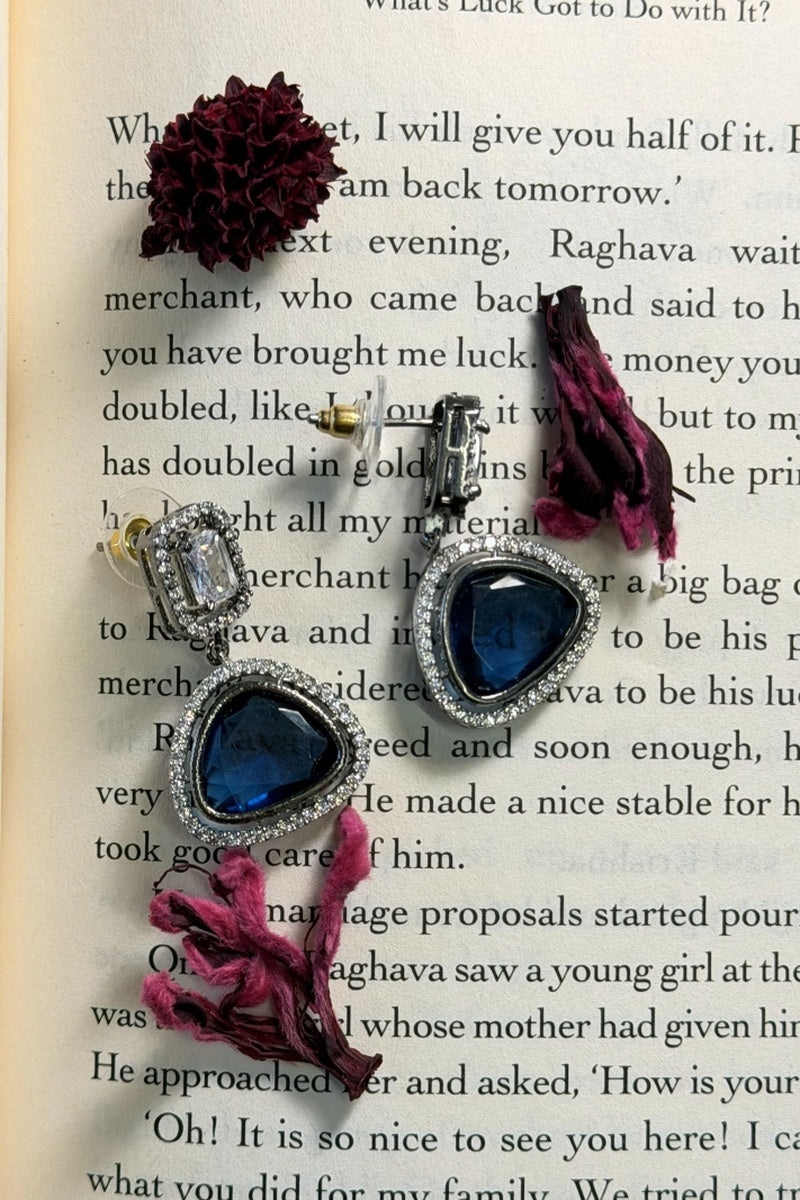 AD Azure Drop Earring