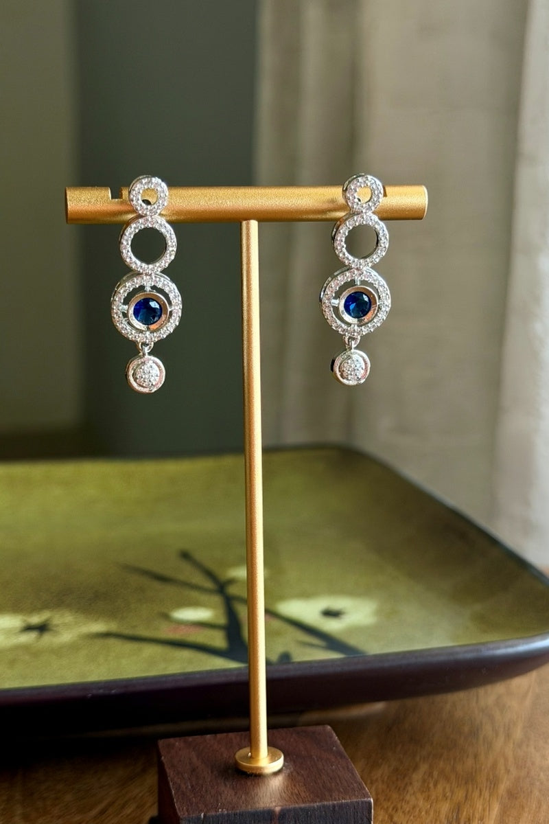 Crimson Drop Earrings