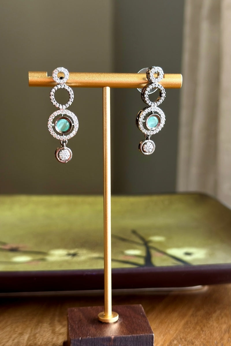 Crimson Drop Earrings