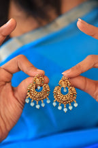 Temple Nakshi Lakshmi Earrings