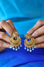 Temple Nakshi Lakshmi Earrings