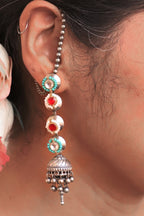 Kamal Tiered Jhumka