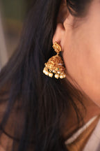 Temple-Lakshmi Vaibhav Jhumka