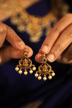 Temple-Nakshi Haram with Earring