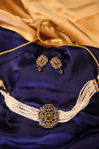 AD Pearl Galabandh Choker