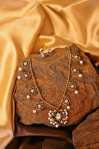 Kundan-Rajkumari Blossom Set