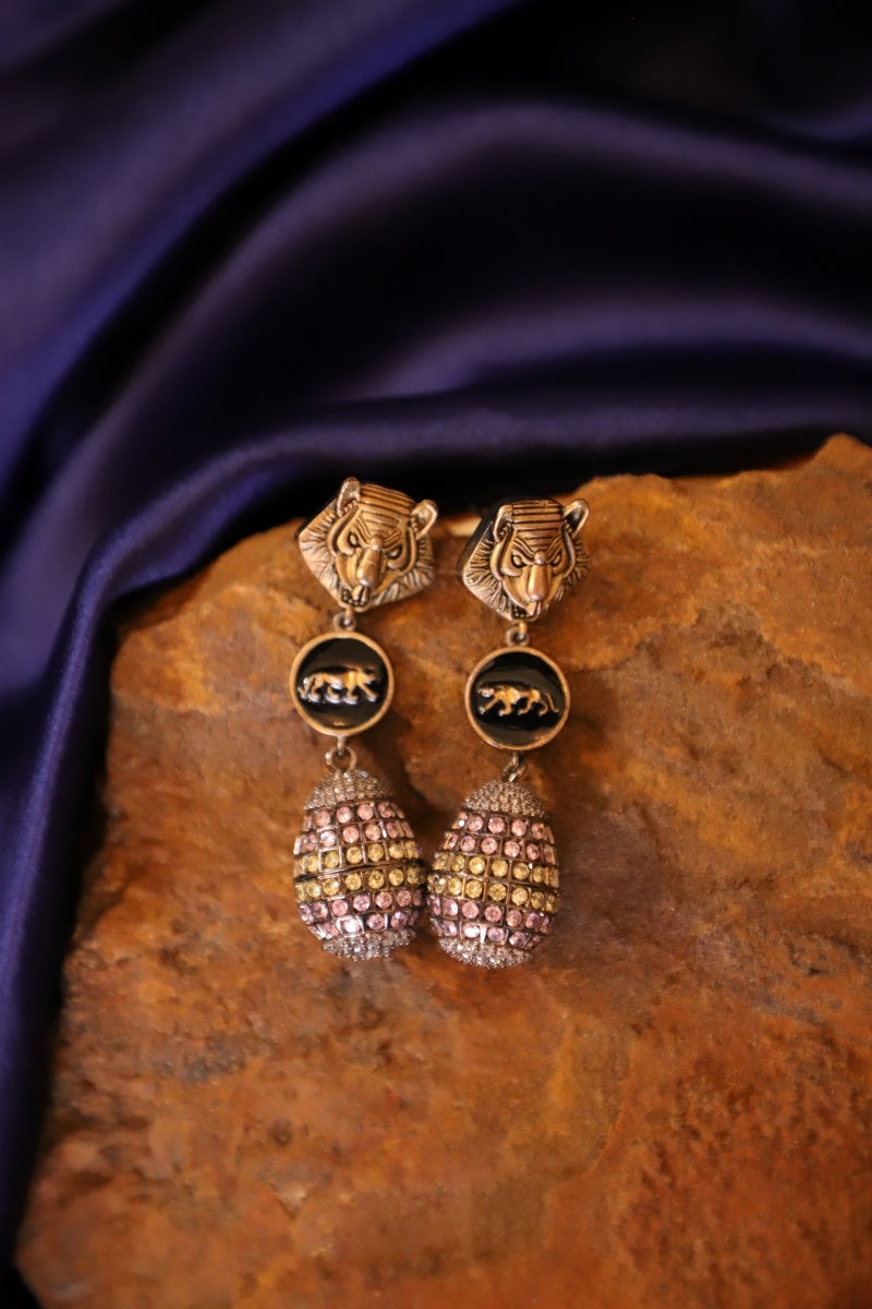 AD Royal Bengal Drop Earring