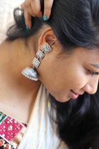 Sahara Jhumka with Kaan Chain