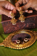Temple-Suvarna Lakshmi Jhumka