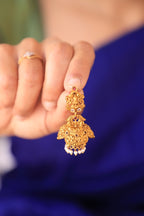 Temple-Suvarna Lakshmi Jhumka