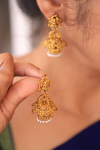 Temple-Suvarna Lakshmi Jhumka